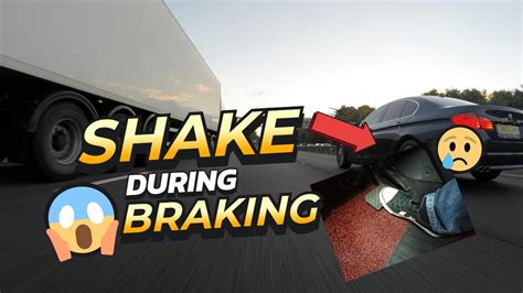 Does Your Car Shakes When Braking WHAT TO DO YouTube