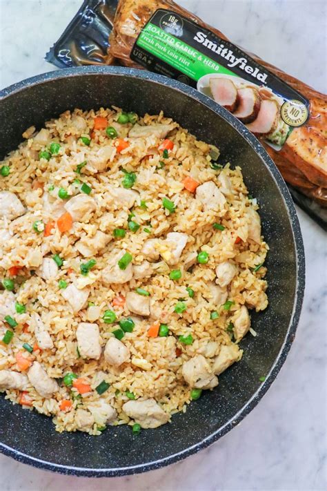 The Easiest Pork Fried Rice Recipe Fab Everyday