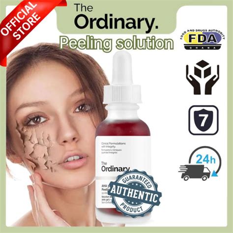 The Ordinary Peeling Solution Serum Aha 30 Bha 2 Acne And