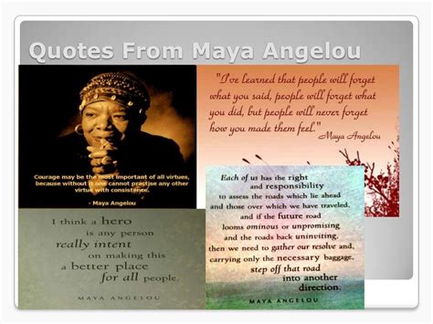 Maya Angelou Power Point