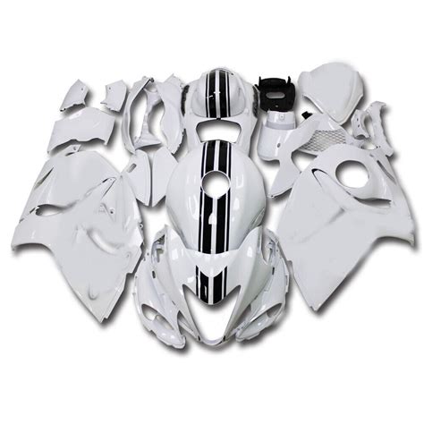 SM White ABS Plastic Injection Fairing Fit For 2008 2020 GSXR1300 A074