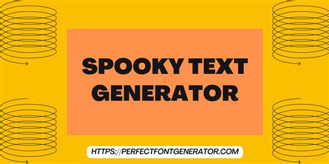 Spooky Text Generator: Online Copy/Paste Tool