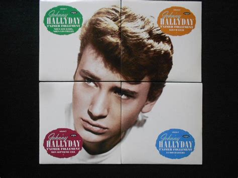 JOHNNY HALLYDAY 4 X CD 2 TITRES PUZZLE Kaufen Auf Ricardo