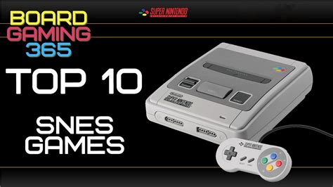 TOP 10 SNES Games Τοπ 10 παιχνίδια του Super Nintendo Board