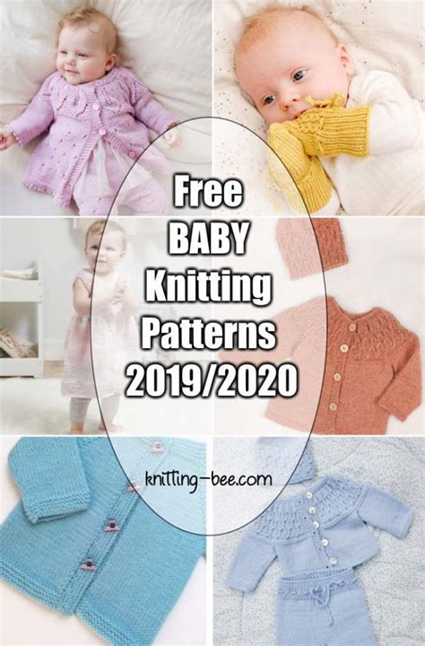 New and Free Baby Knitting Patterns 2019/2020 - Knitting Bee