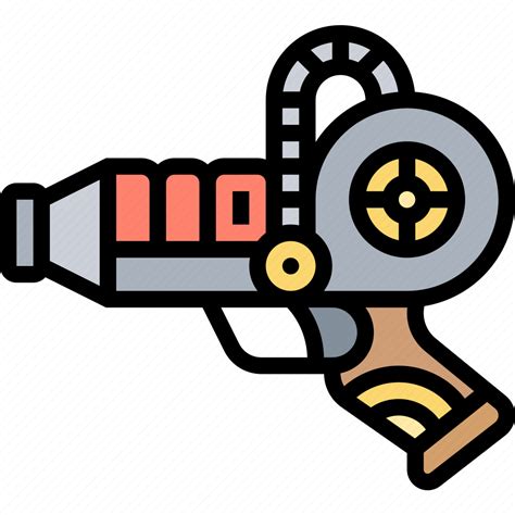 Gun, laser, beam, energy, weapon icon - Download on Iconfinder