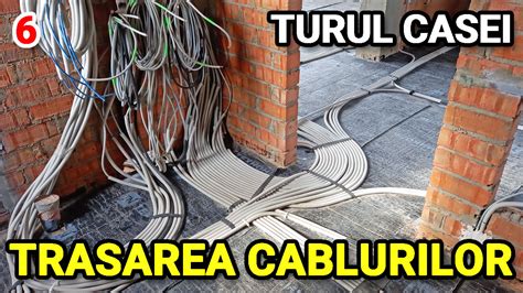 Instalatie Electrica Casa Noua Trasarea Cablurilor Pe Pereti