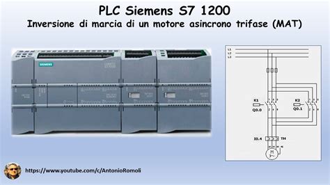 Tia Portal Inversione Di Marcia Di Un Motore Asincrono Trifase MAT