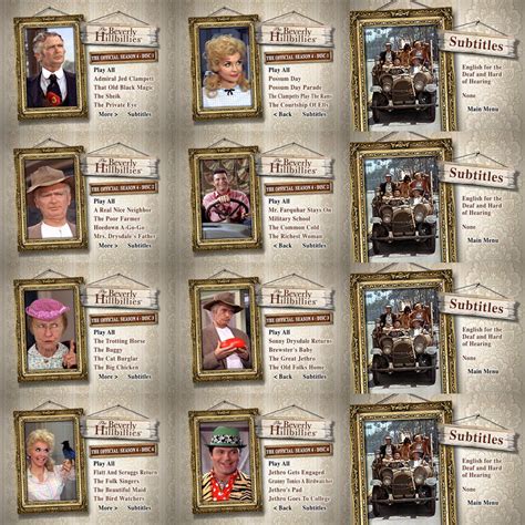 The Beverly Hillbillies Season Dvd Menus By Dakotaatokad On Deviantart