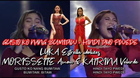 Lyka Estrella Idolo Si Morissette Amon At Katrina Velarde Gusto Ko