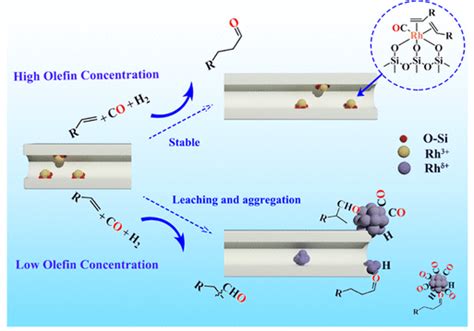 纳米人 Jacs：增强氢甲酰化反应的rh单原子催化剂稳定性