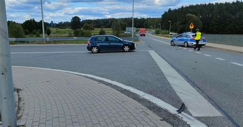 Wypadek w Starym Goździe 14 latek w szpitalu