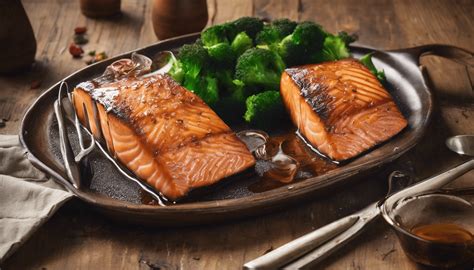 Salmon With Maple Bourbon Glaze Your Gourmet Guru