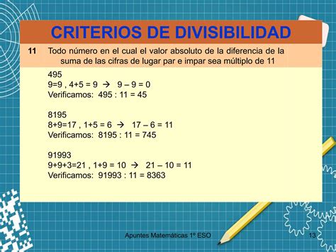 DIVISIBILIDAD de números naturales y criterios pptx