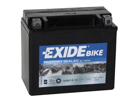 Motocyklowy Akumulator Ah Exide Agm Agm Ytx Bs Ytx Za