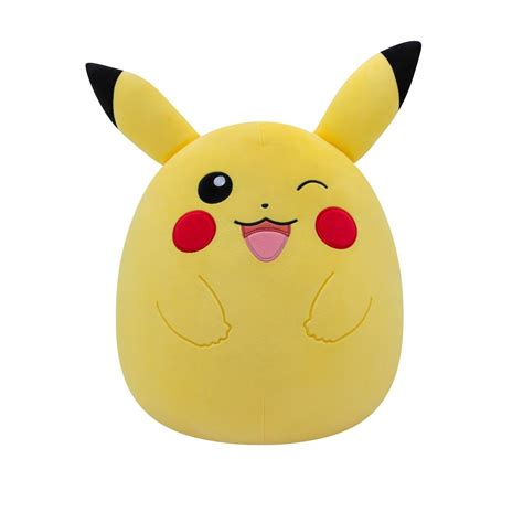 Squishmallows Pokemon Winking Pikachu Jumbo 20 In Plush