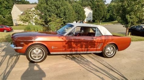 Ford Mustang V In Rare Emberglo For Sale