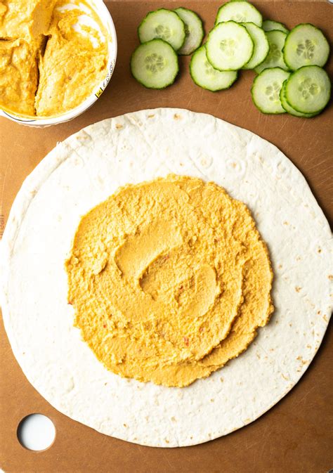 Veggie Hummus Wraps Recipe A Spicy Perspective