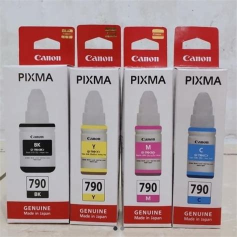 Jual TINTA CANON PIXMA GL 790 ORIGINAL G1010 G2010 G3010 HITAM