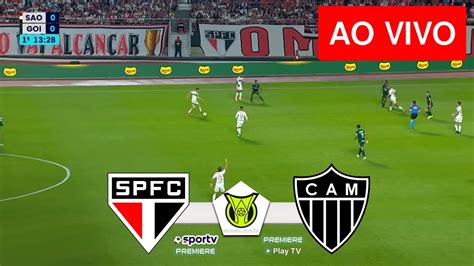 SÃo Paulo X AtlÉtico Mg Ao Vivo Com Imagens Jogo De Hoje Assista