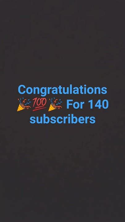 Congratulation For 140 Subscriber 🎉💯🎉💯😎😄😍😀 Youtube