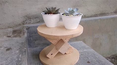 How To Make Plant Stand Ideas Diy Wooden Succulent Plant Stand Youtube