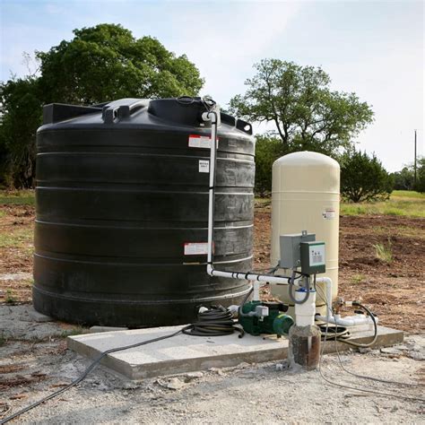 Residential Water Storage Tank