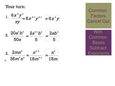 Ppt Using Properties Of Exponents Powerpoint Presentation Free