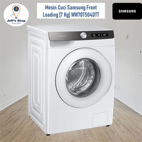 Jual Mesin Cuci Samsung Front Loading 7 Kg WW70T504DTT SE Shopee