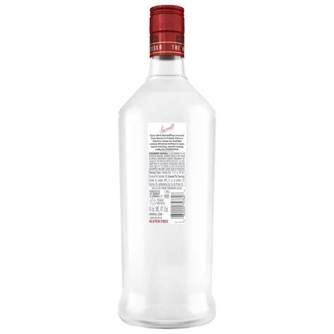 Buy Smirnoff No Red Label Vodka L Proof Online At Lowest