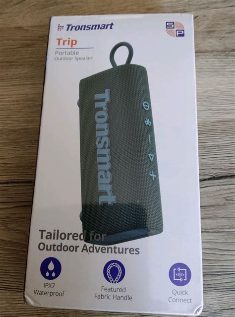 Tronsmart Trip W Portable Bluetooth Speaker Gray Czech