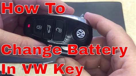 Vw Touareg Emergency Key And Battery Removal Youtube