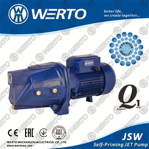 China Manufactory 075kw Clean Self Priming Jet Pump Jsw10m China Self Priming Jet Pump