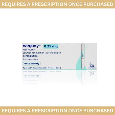Wegovy 025mg Injection Two Face Aesthetics