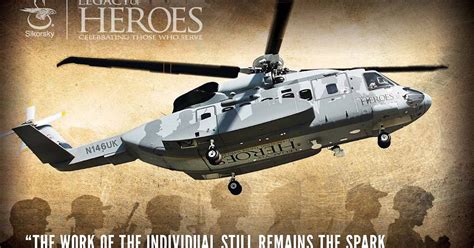 Aerospace Diary Sikorsky S 92 Legacy Of Heroes Helicopter To Visit