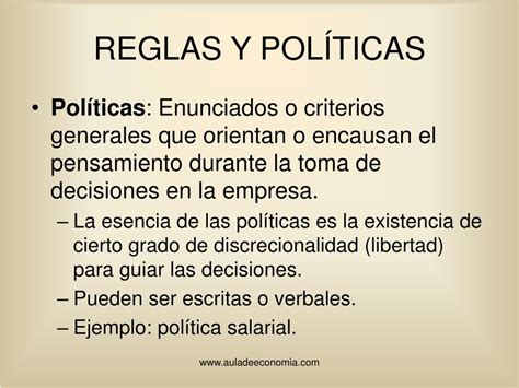 Ejemplos De Politicas Generales De Una Empresa Ejemplo Interesante Site