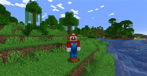 Minecraft Super Mario Mario 3d Skin Java Supermario Minecraft Mod