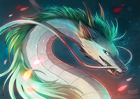 Haku The Dragon By Dragibuz On Deviantart Ghibli Art Studio Ghibli