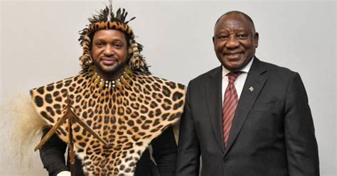 President Ramaphosa Promises To Work With King Misuzulu In Developing Rural Areas Into Places Of