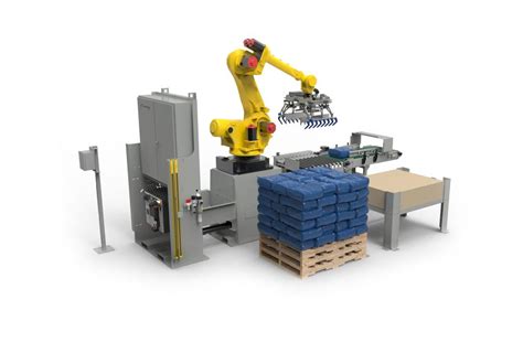 Robotic Arm Palletizing Machine Wuxi Jianlong Packaging Co Ltd