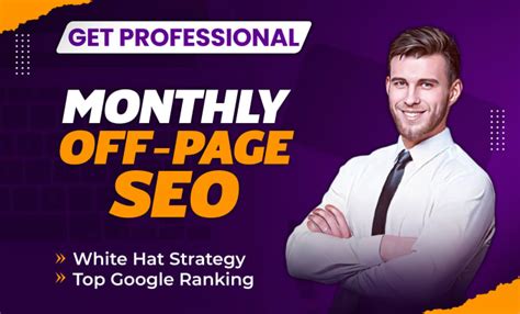 Do Complete Monthly Off Page Seo Service With High Authority White Hat