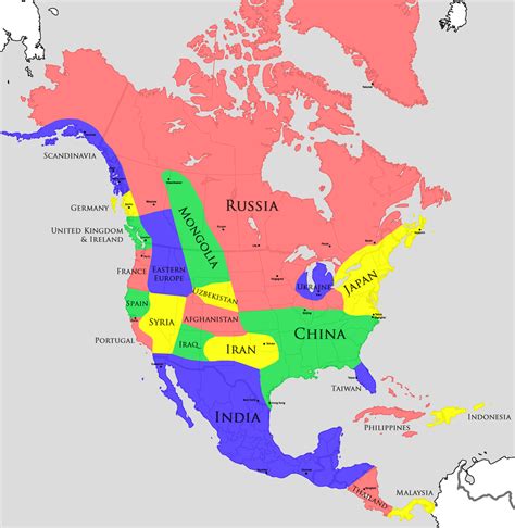 North America Map Climate