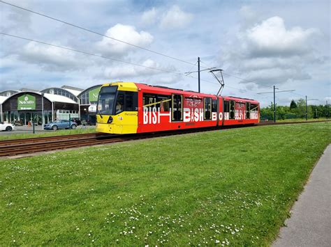 Out And About Lifebuoy Advert On Metrolink British Trams Online News