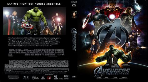 Avengers Blu Ray Cover