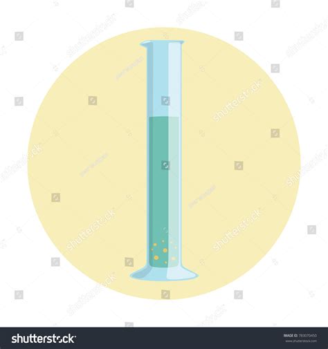 Graduated Cylinder Lab Equipment Stock Vector Royalty Free 783070450 Shutterstock