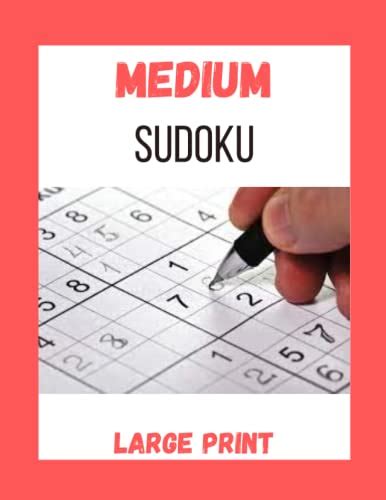 Medium Level Sudoku Puzzles: Medium Sudoku Puzzles and Solutions – Perfect for Medium level ...