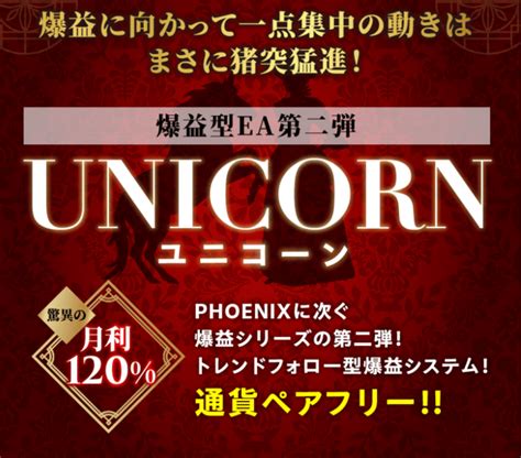 Fx自動売買ツールunicorn（ユニコーン）eaを使ってみた結果