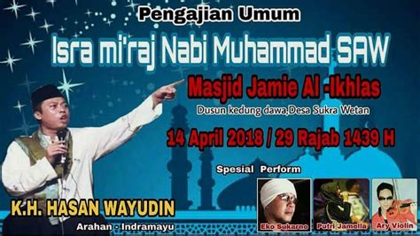 Live Streaming Tabligh Akbar Peringatan Isra Mi Roj Nabi Muhammad Saw