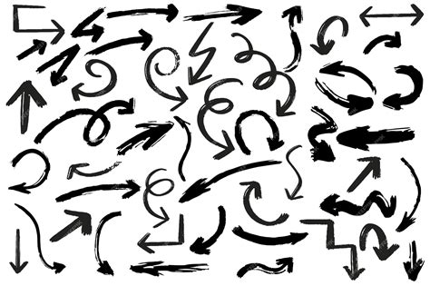 grunge fleche vecteur grunge fleche vecteur grunge fleche brossegrunge