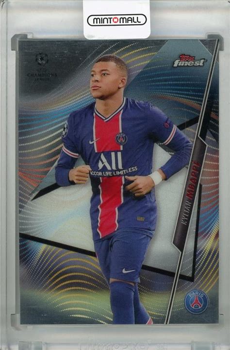 Mint Topps Finest Uefa Champions League Paris